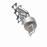 Catalytic Converter with Integrated Exhaust Manifold for HM Grade Federal / EPA Compliant Direct-Fit Manifold Catalytic