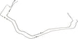 Fuel Line Kit for 2003-2004 Saturn Ion Complete stainless steel