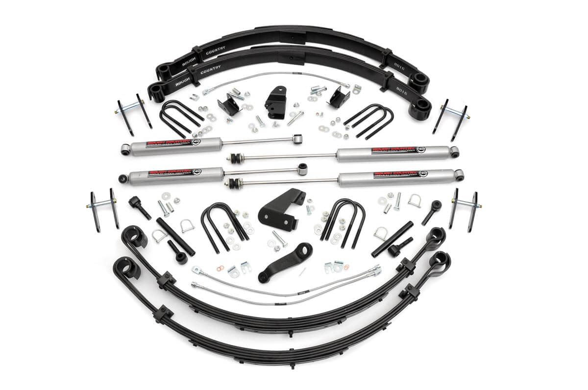Lift kit for 1987-1995 Jeep Wrangler by Rough Country
