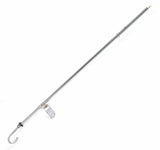 Mr. Gasket engine oil dipstick ; chrome for 1965 1990 Chevy 396 454 BBC steel 6236