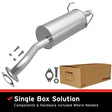 2015-2016 Honda CR-V Direct-Fit Muffler Kit 108-0017 aluminized steel