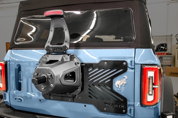 Fits 2021-2023 Ford Bronco Third Brake Light Relocation Kit 628-41AOR