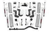 Fits Jeep Wrangler JL 4WD (2018-2023) 3.5 Inch Lift Kit; C/A Drop; 2-Door; 62930