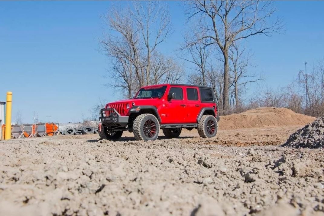 Fits Jeep Wrangler JL 4WD (2018-2023) 3.5 Inch Lift Kit; C/A Drop; 2-Door; 62930
