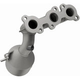 Catalytic Converter with Integrated Exhaust Manifold for HM Grade Federal / EPA Compliant Direct-Fit Manifold Catalytic