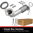 2009-2014 Acura TSX Direct-Fit Front Pipe Kit 107-0135 stainless steel