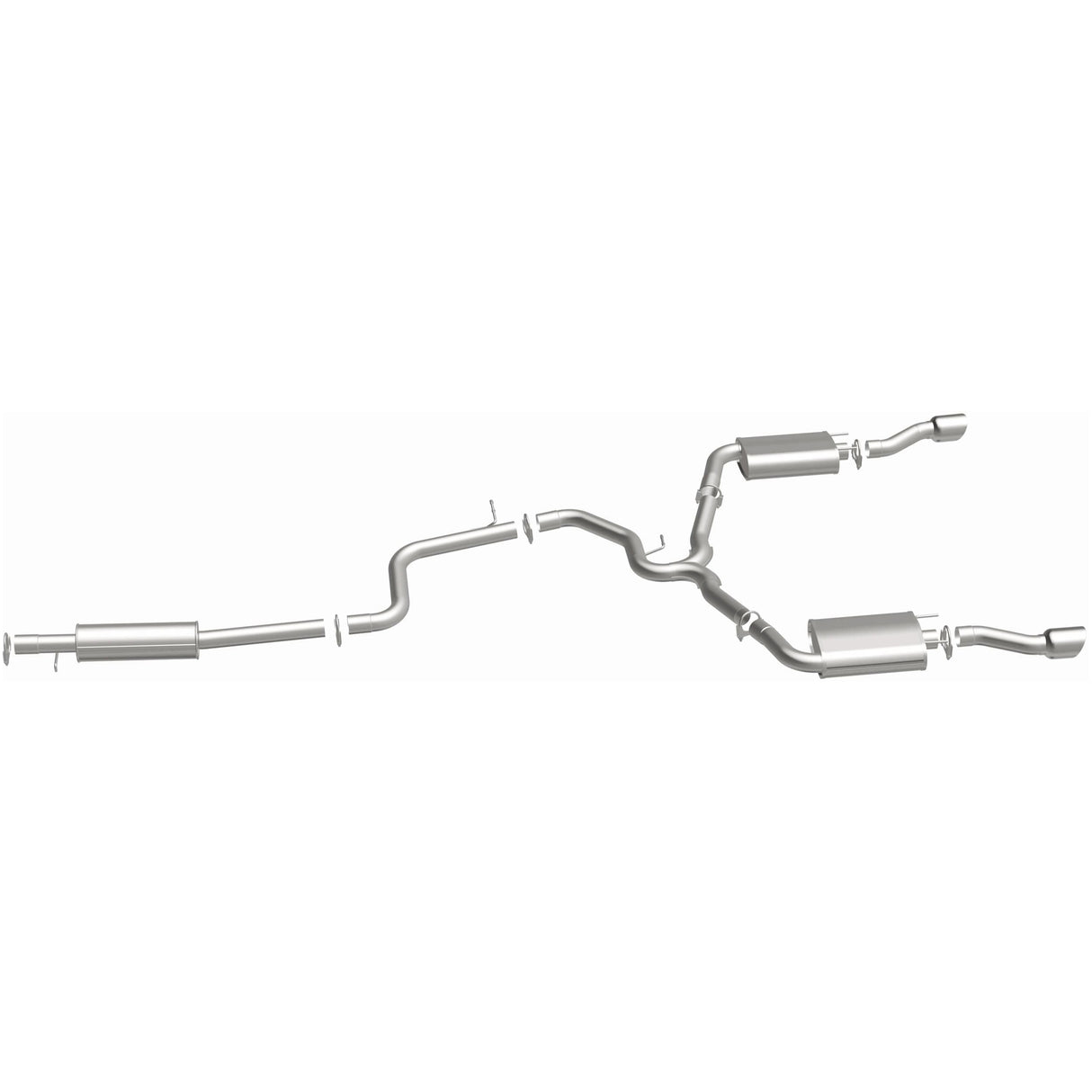 2014-2016 Chevy Impala Limited Direct-Fit Replacement Exhaust System 106-0326 aluminized steel