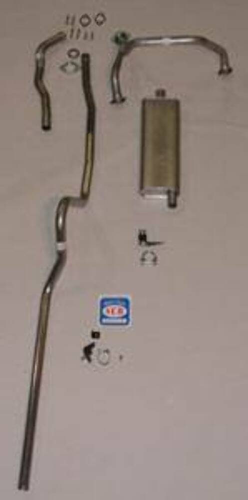 Fits 1955 Chevrolet Full Size Convertible 8 cyl. Single Exhaust System 63004
