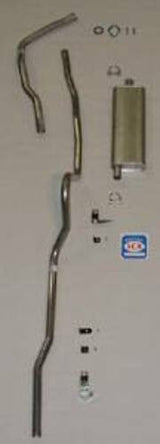 Convertible 6 cyl. Exhaust System 63010 Shafer's Classic Reproductions