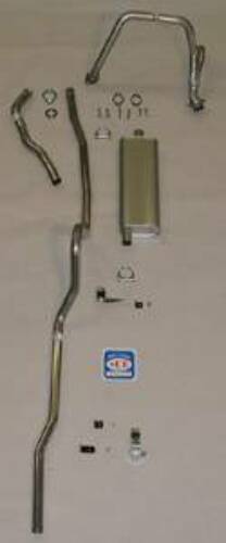 Convertible 8 cyl. Single Exhaust System 63013 Shafer's Classic Reproductions