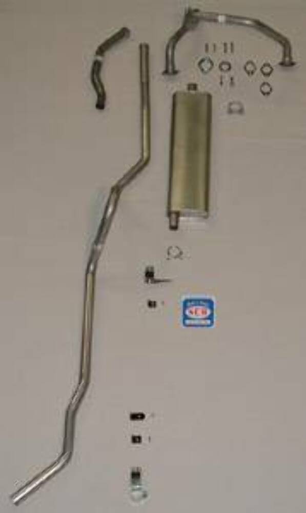 Fits 1956 Chevrolet Full Size Station Wagon exc. 9 Pass. 8 cyl. Single Exhaust System 63014
