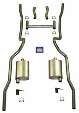 Exhaust System 63028 fits 1955-1957 Chevy Full Size A360 Shafer's Classic Reproductions