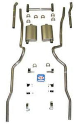 Fits 1955 - 1957 Chevrolet Full Size  Exhaust System 63033