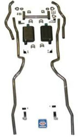 Exhaust System 63035 fits 1955-1957 Chevy Full Size small block Shafer's Classic Reproductions