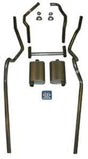2" Dual Exhaust System Small Block 63040 fits 1955-1957 Chevy Bel Air A931-480F Shafer's Classic Reproductions