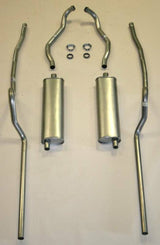 Fits 1955 Chevrolet Full Size 8 cyl. Dual Exhaust System 63047