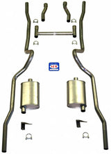 Fits 1955 - 1957 Chevrolet Full Size Exhaust System 63055