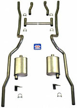 Fits 1955 - 1957 Chevrolet Full Size Exhaust System 63055