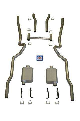 Exhaust System 63057 fits 1955-1957 Chevy Full Size Shafer's Classic Reproductions