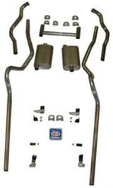 Exhaust System 63059 fits 1955-1957 Chevy Full Size small block Shafer's Classic Reproductions