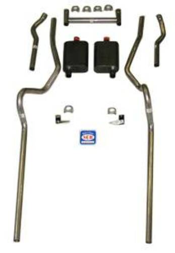 Exhaust System 63068 fits 1955-1957 Chevy Full Size Shafer's Classic Reproductions