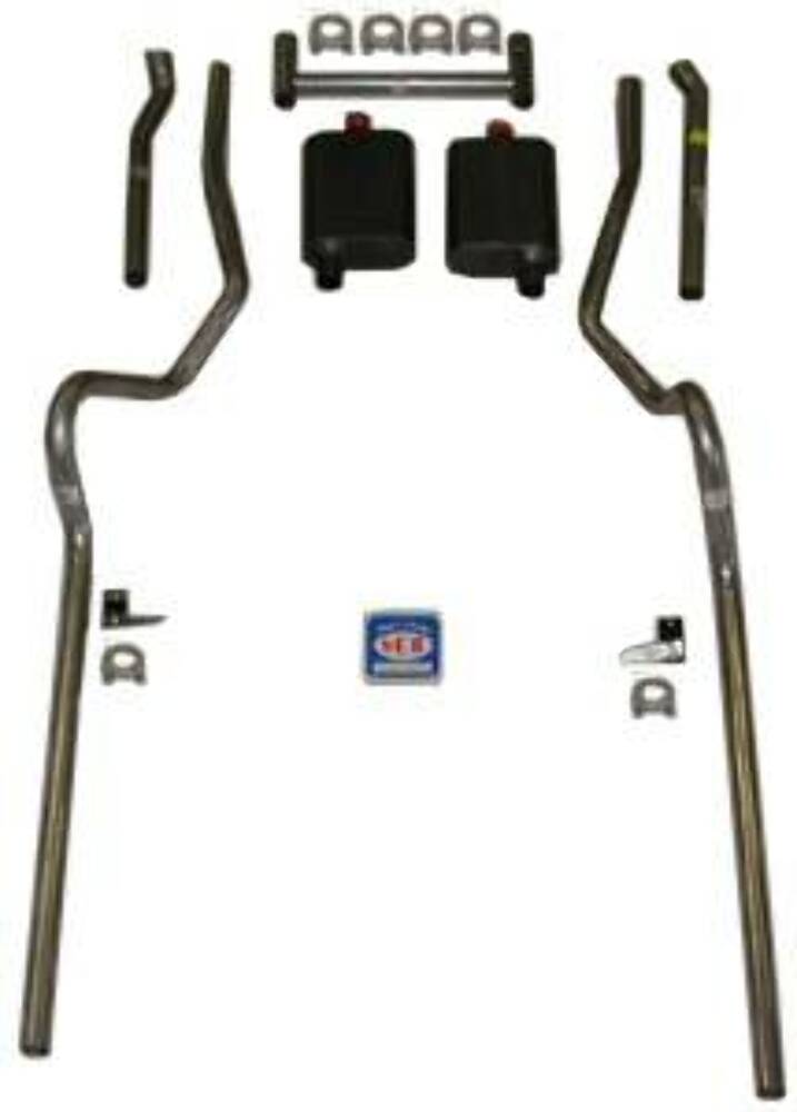 Fits 1955 - 1957 Chevrolet Full Size Exhaust System 63070