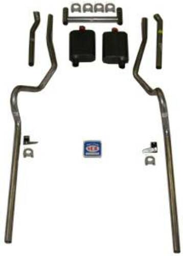 Exhaust System 63070 fits 1955-1957 Chevy Full Size Shafer's Classic Reproductions