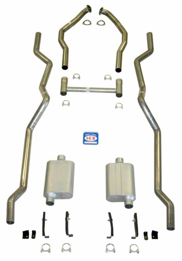 Fits 1955 - 1957 Chevrolet Full Size  Exhaust System 63079