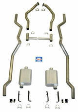 Fits 1955 - 1957 Chevrolet Full Size  Exhaust System 63079