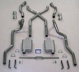 Fits 1955-57 Chevrolet Full Size X Exhaust System 63092