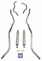 2" Dual 8 cyl. SW Exhaust System 63100 Shafer's Classic Reproductions
