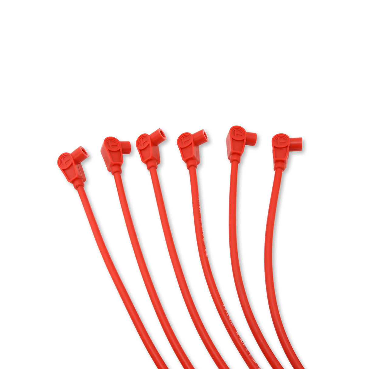 Spark Plug Wire Set Universal 8mm Silicone Spiro Pro 350 ohm/ft Red 72210