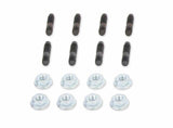 Mr. Gasket valve cover stud kit steel covers SBC Chevy black 6324