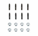 Mr. Gasket valve cover stud kit steel covers SBC Chevy black 6324