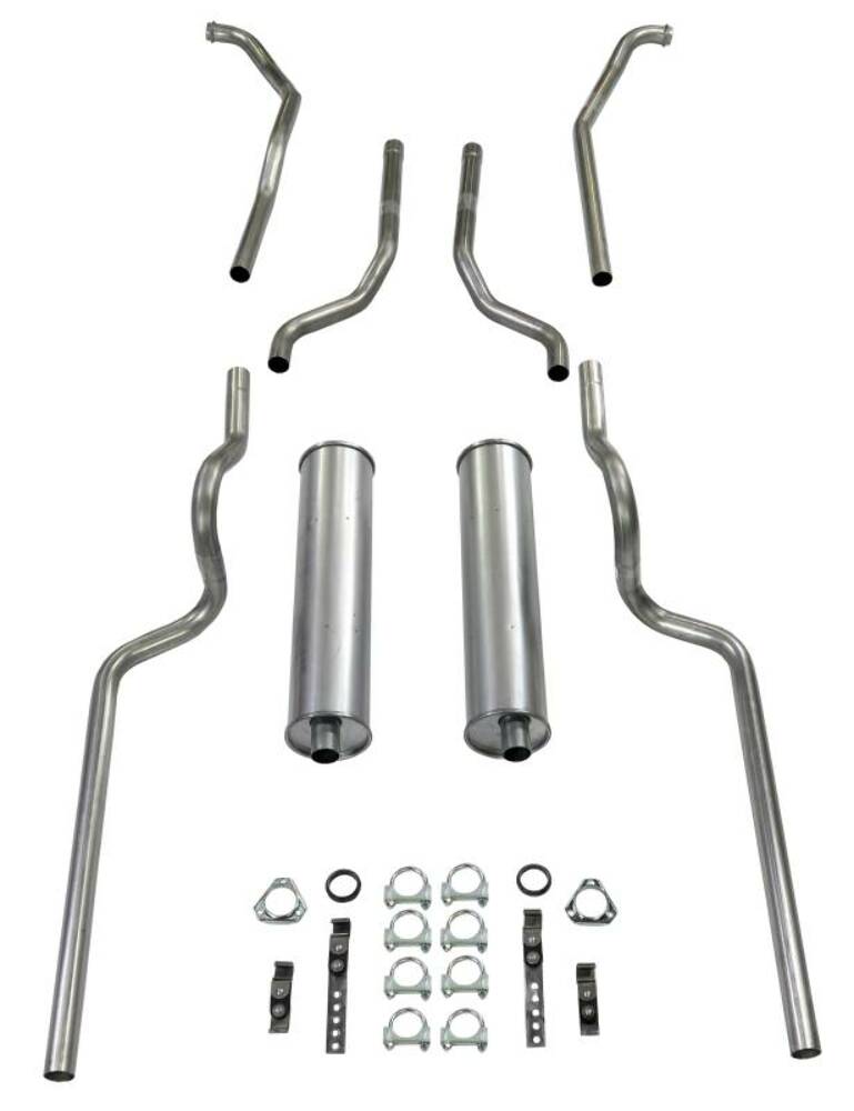 Fits 1963 - 1966 Chevrolet C10 Truck Exhaust System 63400