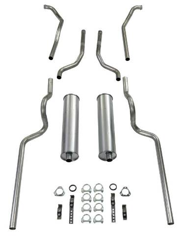 C10 Truck Exhaust System 63400 fits 1963-1966 Chevy C10 Truck small block C10-TRUCK Shafer's Classic Reproductions