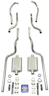 C10 Truck Exhaust System 63403 fits 1963-1966 Chevy C10 Truck small block C10-TRUCK Shafer's Classic Reproductions