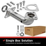 1999-2003 Mazda Protege Direct-Fit Front Pipe Kit 107-0117 stainless steel
