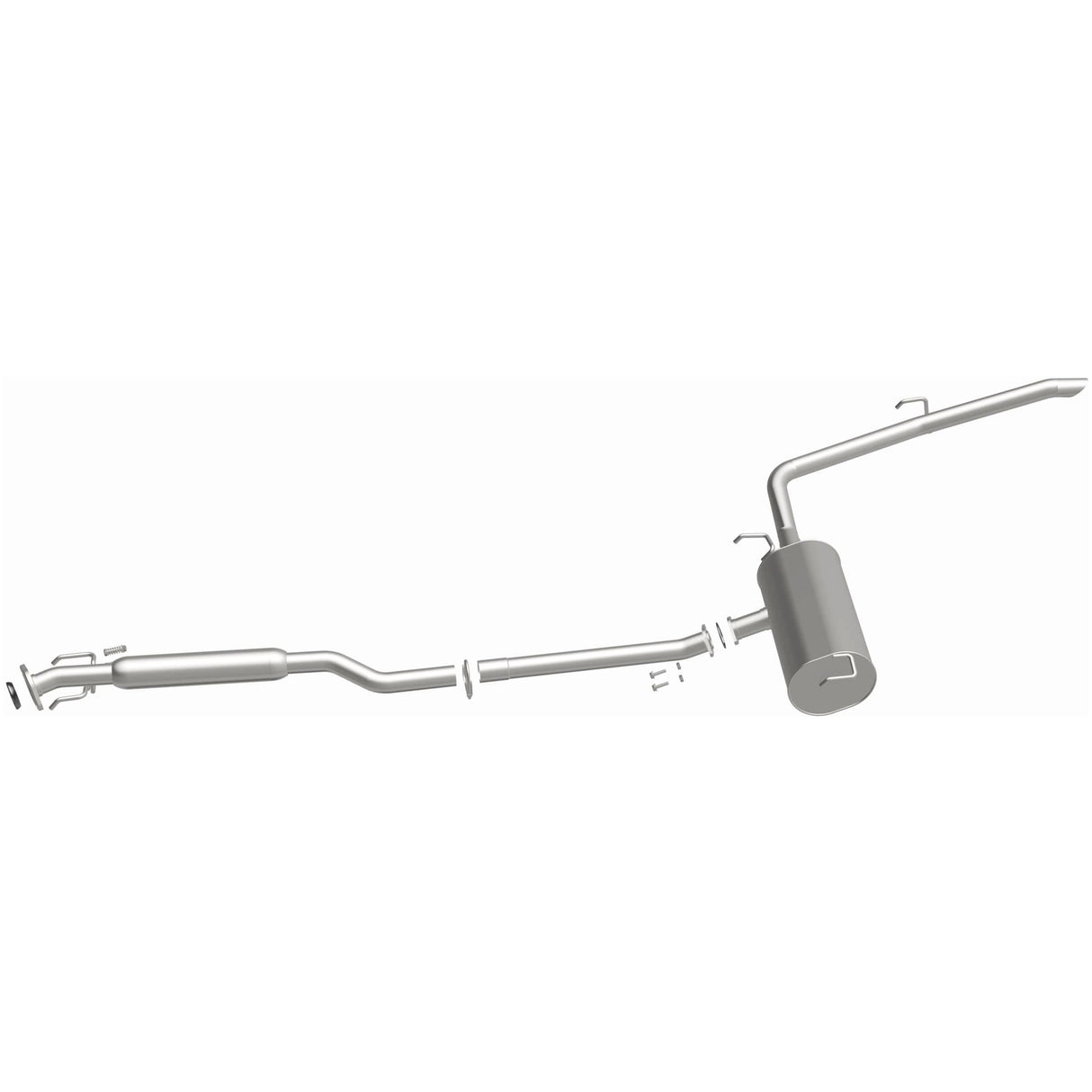 2011-2016 Toyota Sienna Direct-Fit Replacement Exhaust System 106-0939 aluminized steel