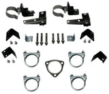 Fits 1955 Chevrolet Full Size 8 cyl. Dual with 57 Manifolds without Crossover Pipes Clamp And Hanger Kit 64013