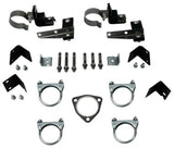 Fits 1955 Chevrolet Full Size 8 cyl. Dual with 57 Manifolds without Crossover Pipes Clamp And Hanger Kit 64013