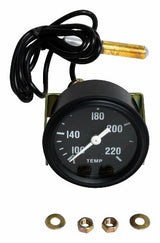 Jeep Vintage - Steel Black Temperature Gauge - 640762