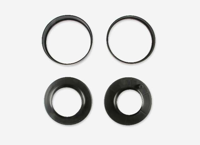 Mr. Gasket plastic air cleaner spacer and adapter kit 5 1/8 3 2 5/8 carburetor black 6411G