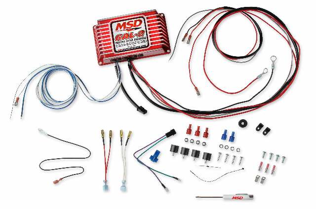 MSD ignition control box for 2012-2018 Chevy red aluminum bbc 6421