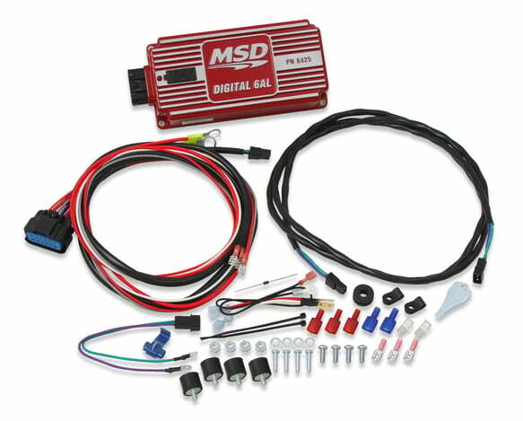 MSD Ignition 6425 Digital 6AL CDI Ignition Control Box With Rev Limiter