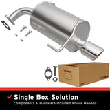 2005-2009 Subaru Legacy Direct-Fit Muffler Kit 108-0078 aluminized steel