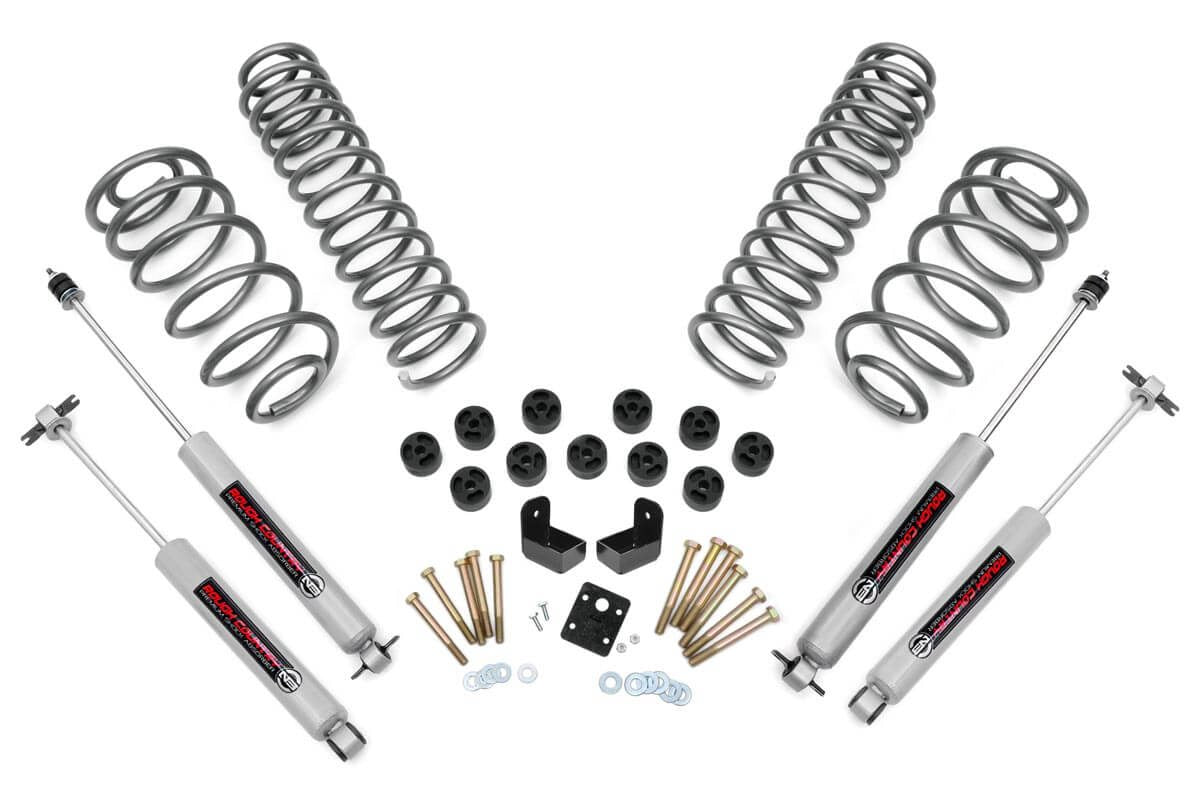 Lift kit for Jeep Wrangler TJ by Rough Country