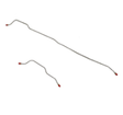 Brake Line for 65-66 Ford Mustang, Dual Exhaust; Disc Brake Complete disc brakes stainless steel