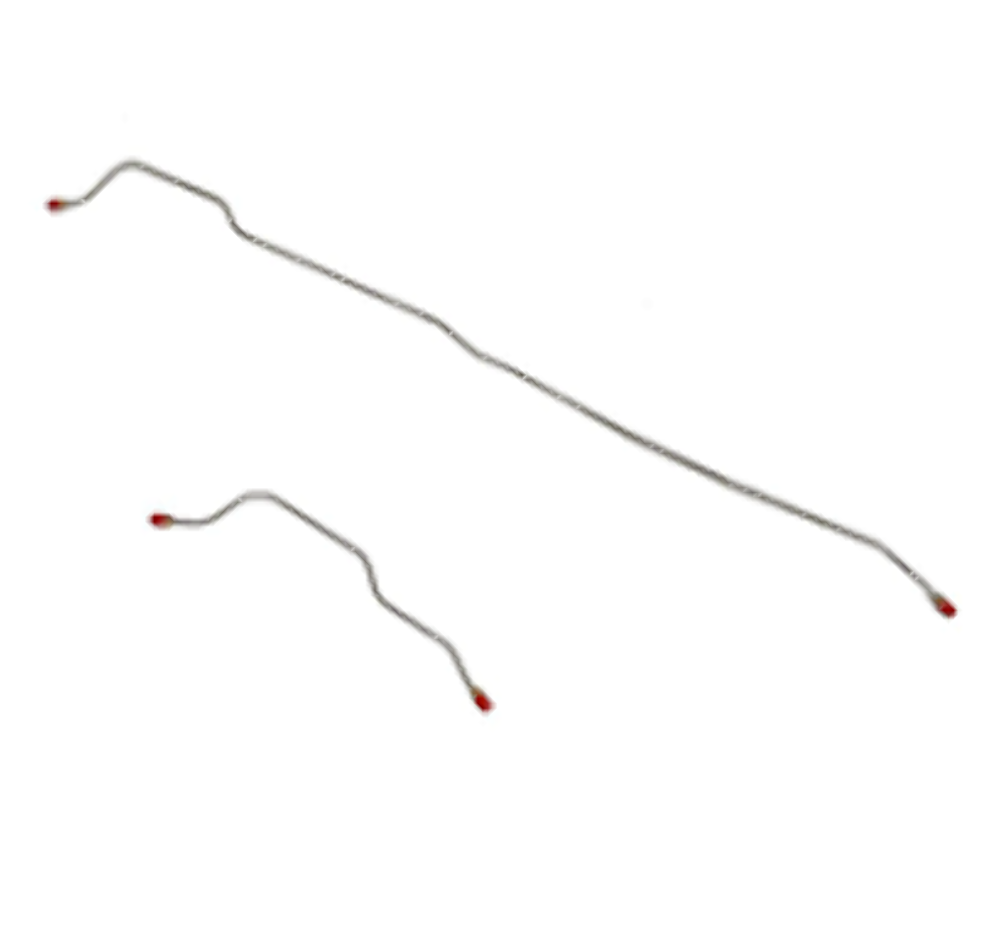 Brake Line for 65-66 Ford Mustang, Dual Exhaust; Disc Brake Complete disc brakes stainless steel