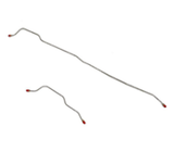 Brake Line for 65-66 Ford Mustang, Dual Exhaust; Disc Brake Complete disc brakes stainless steel